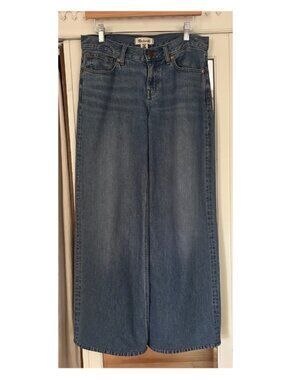 Madewell Low-Rise Superwide-Leg Jeans Sz 26